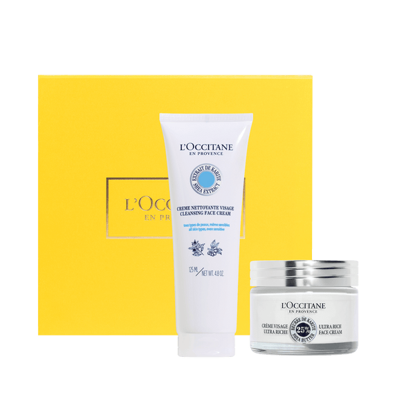 Darilni komplet Karite – bogata nega obraza L'Occitane