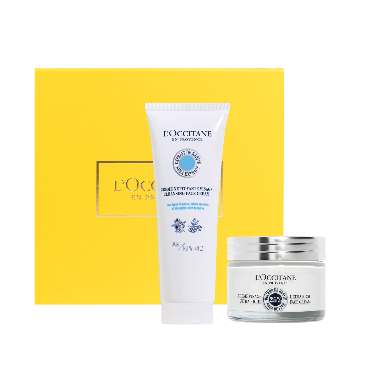 Darilni komplet Karite – bogata nega obraza L'Occitane