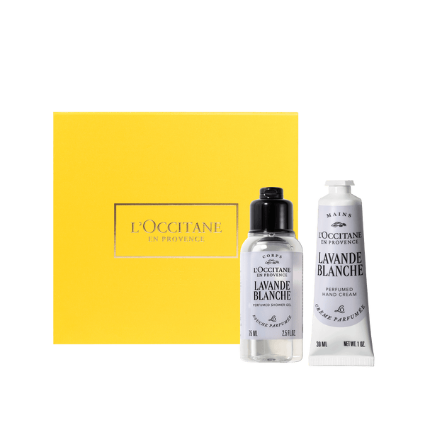 L'Occitane Mali darilni komplet Lavande Blanche – prhanje in nega rok