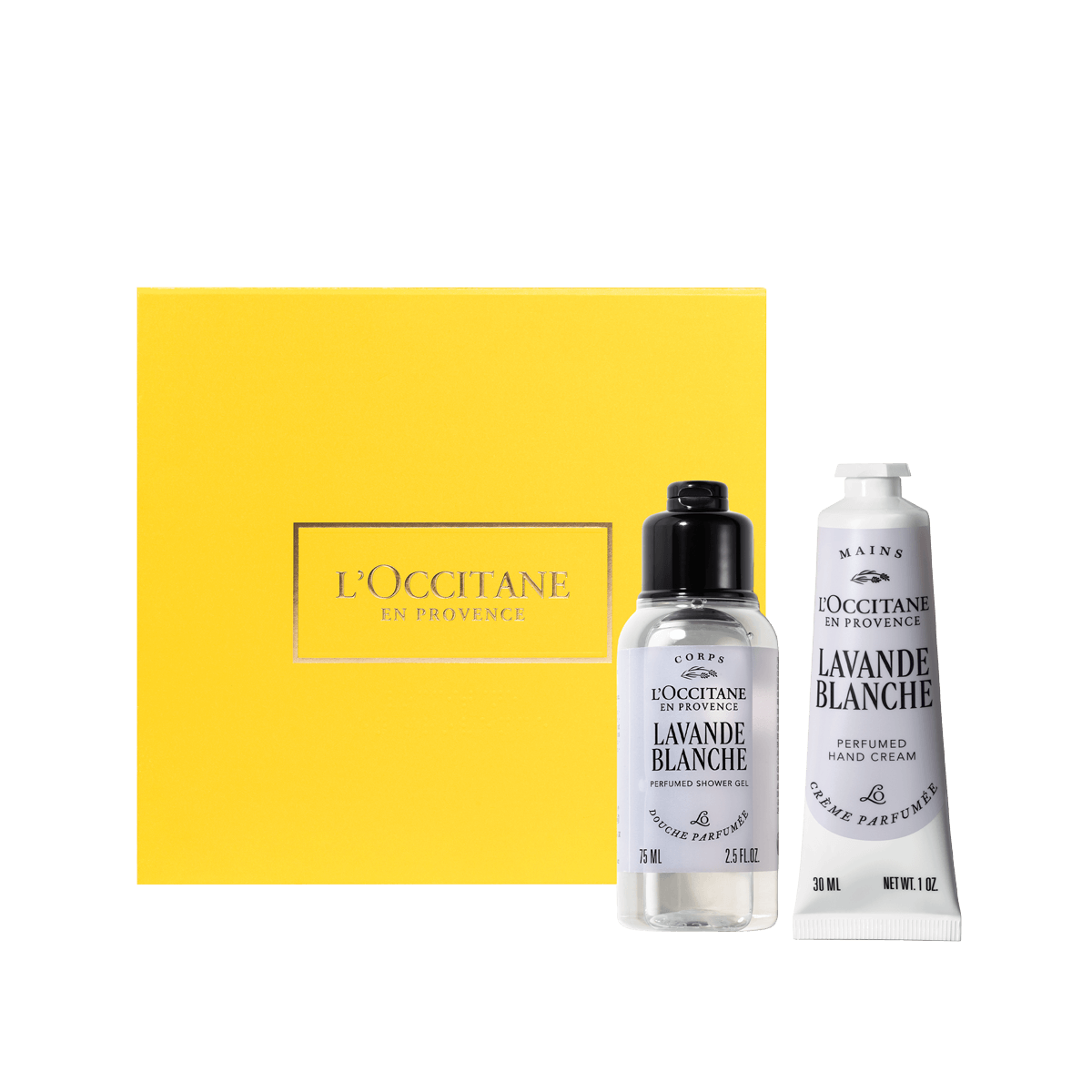 L'Occitane Mali darilni komplet Lavande Blanche – prhanje in nega rok