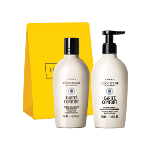 Mali darilni komplet Karite – nega rok in stopal