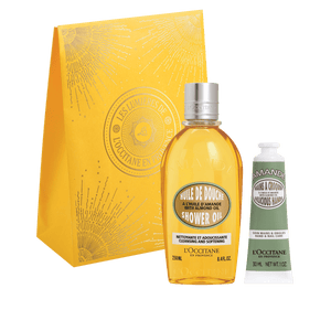 L'Occitane Darilni komplet Mandelj - prhanje in nega rok