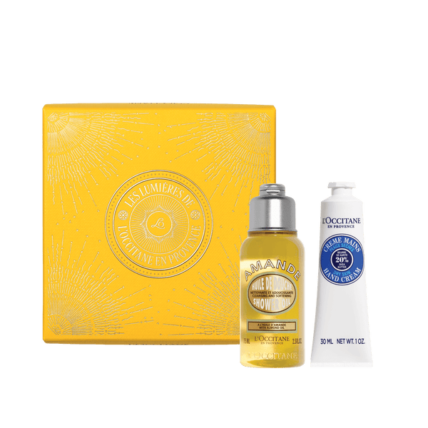 L'Occitane Mali darilni komplet Mandelj & Karite - prhanje in nega rok