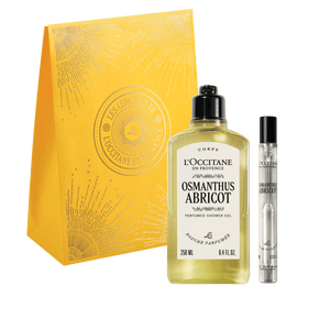 L'Occitane Darilni komplet Osmanthus Abricot - prhanje in dišava