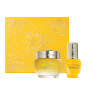 L'Occitane Darilni komplet Božanska immortelle - celovita pomlajevalna nega obraza