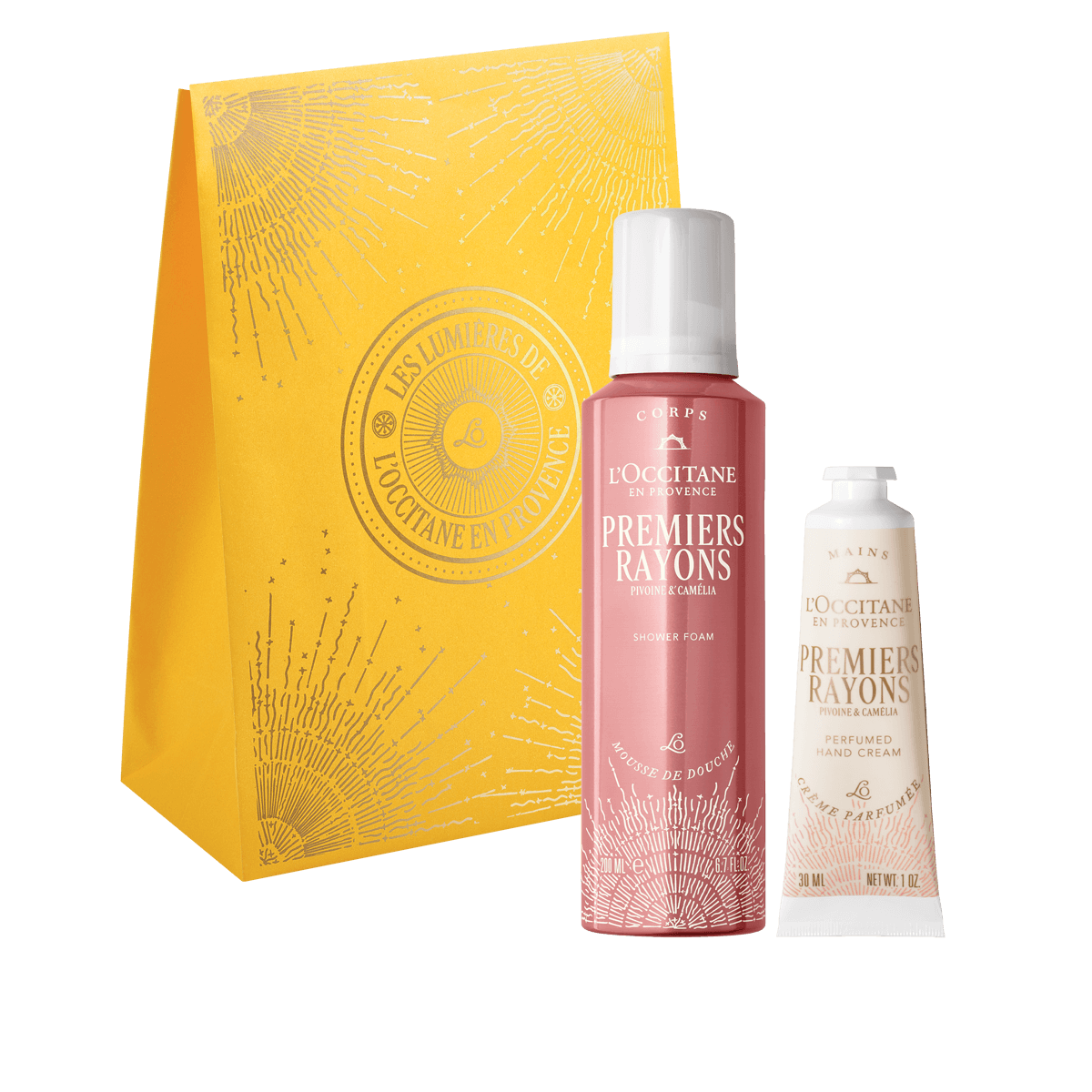 L'Occitane Darilni komplet Premiers Rayons - prhanje in nega rok