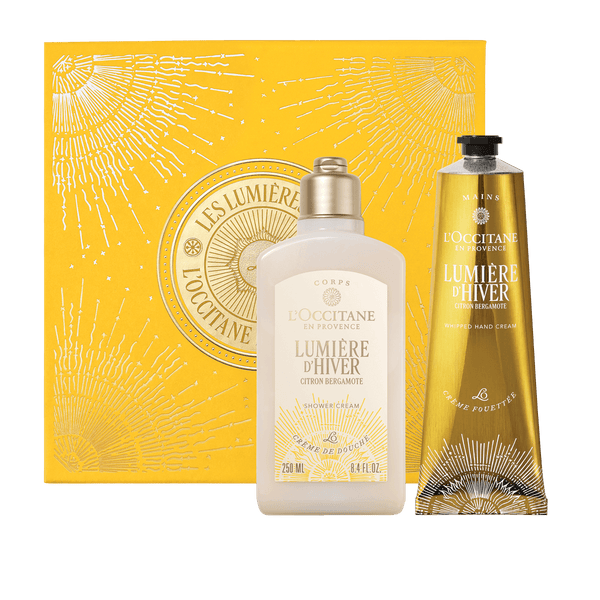 L'Occitane Darilni komplet Lumière d’Hiver - prhanje in nega rok