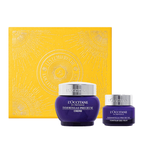 L'Occitane Darilni komplet Žlahtna immortelle - pomlajevalna nega obraza