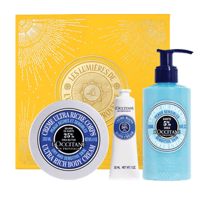 L'Occitane Darilni komplet Karite - prodajne uspešnice za prhanje, nego telesa in rok