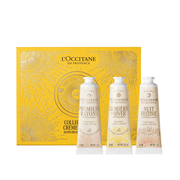 L'Occitane Darilni komplet Praznični trio krem za roke