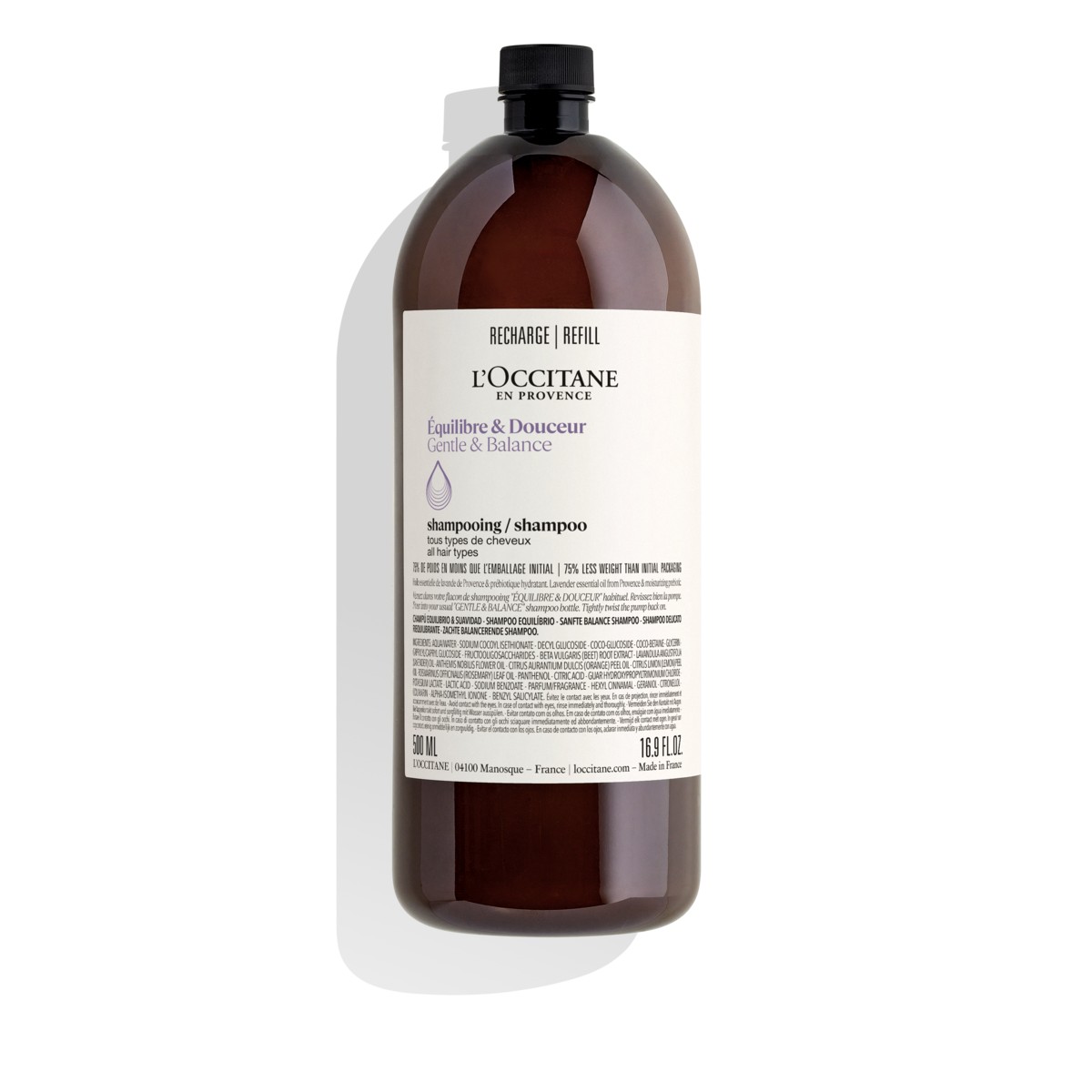 L'Occitane Šampon za ravnovesje - refill za ponovno polnjenje 