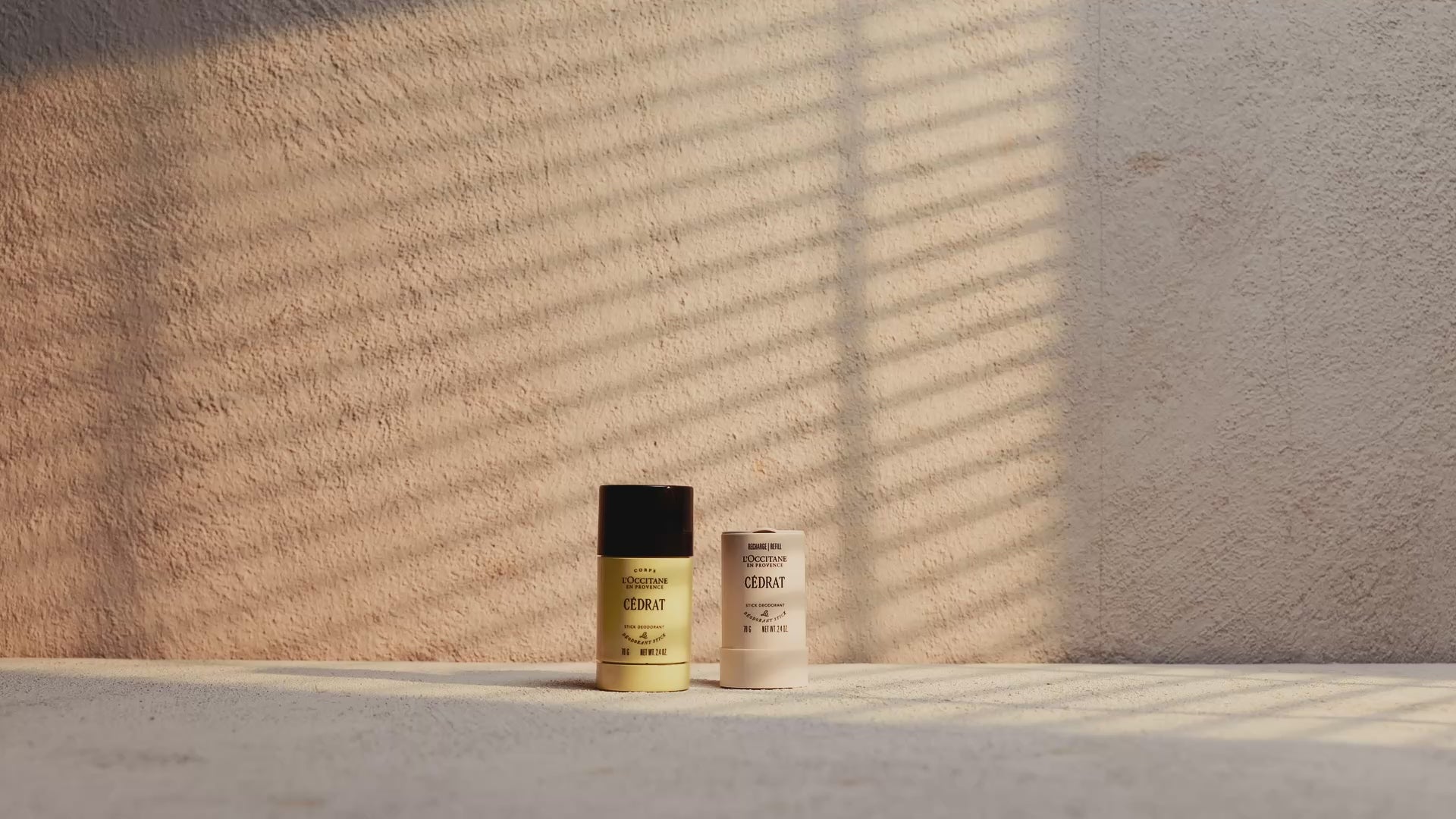 Poletna kolekcija 2025 – deodoranti L’Occitane Cédrat in Encens v elegantni embalaži