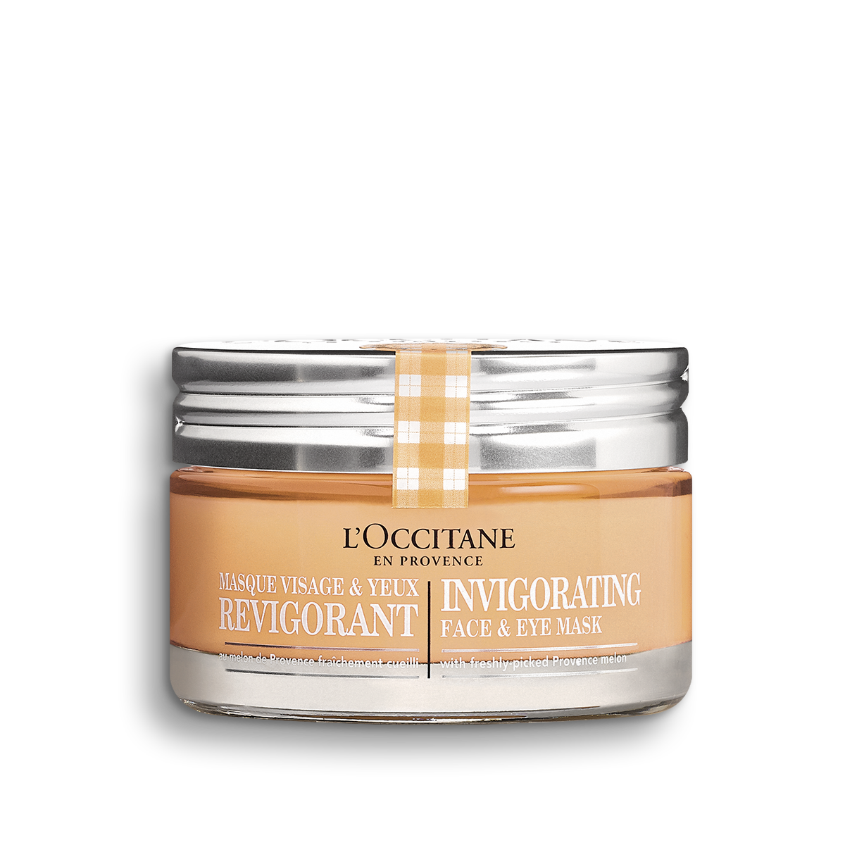 Poživljajoča maska za obraz in oči z melono