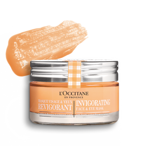 Poživljajoča maska za obraz in oči z melono