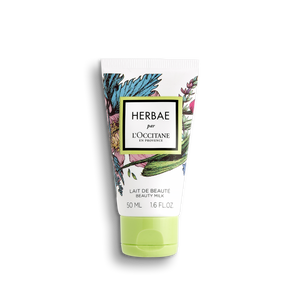 Lepotilno mleko za telo Herbae – potovalna velikost