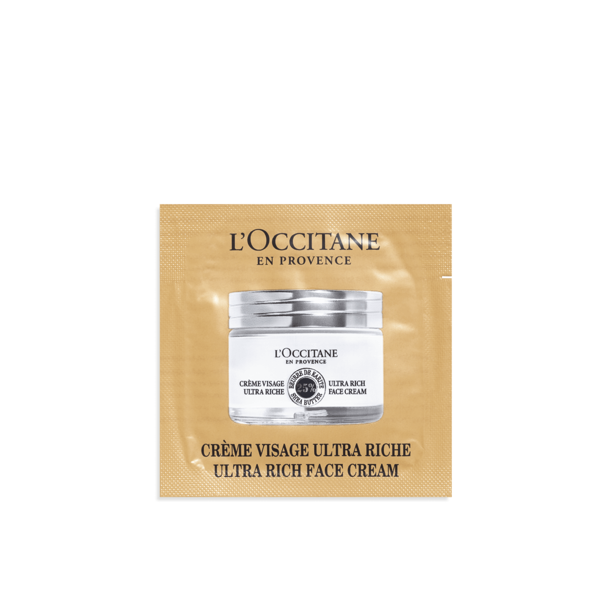 Ultrabogata krema za obraz Karite - vzorček